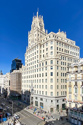 <span class="mw-page-title-main">Telefónica Building</span> Commercial offices in Madrid, Spain