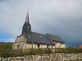 The church in Angerville
