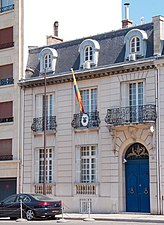 Résidence de l'ambassadeur de Colombie à Paris, au no 29.