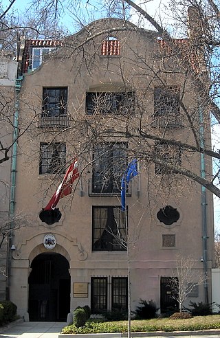 <span class="mw-page-title-main">Embassy of Latvia, Washington, D.C.</span> Diplomatic mission of Latvia to USA