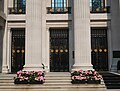 Entrance to 10 Trinity Square, the former Port of London Authority building. [404]