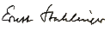 handtekening van Ernst Stuhlinger