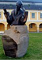 Magyar: Babits Mihály szobra English: Statue of Mihály Babits