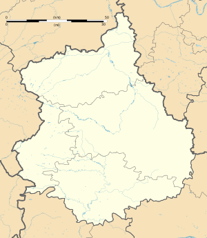 莱索泰勒-维勒维永在厄尔-卢瓦省的位置