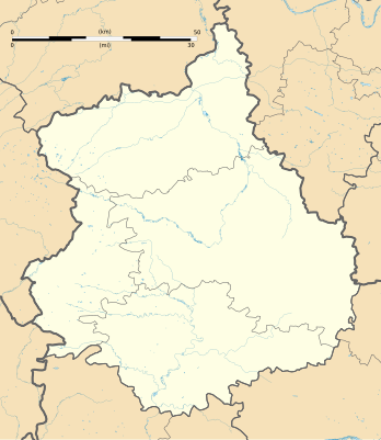 Location map France Eure-et-Loir