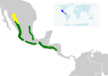 Euthlypis lachrymosa map.svg