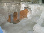 Excavations Homes with back rooms Church of the Annunciation 200704.JPG
