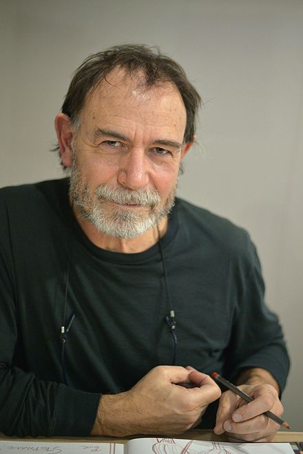 Lorenzo Mattotti at Angoulême International Comics Festival in 2015.