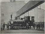 Fabrikneue Orenstein & Koppel Lokomotive (Photograph Georg Richter, Samter in Posen, Marktstrasse, heute Szamotuly).jpg