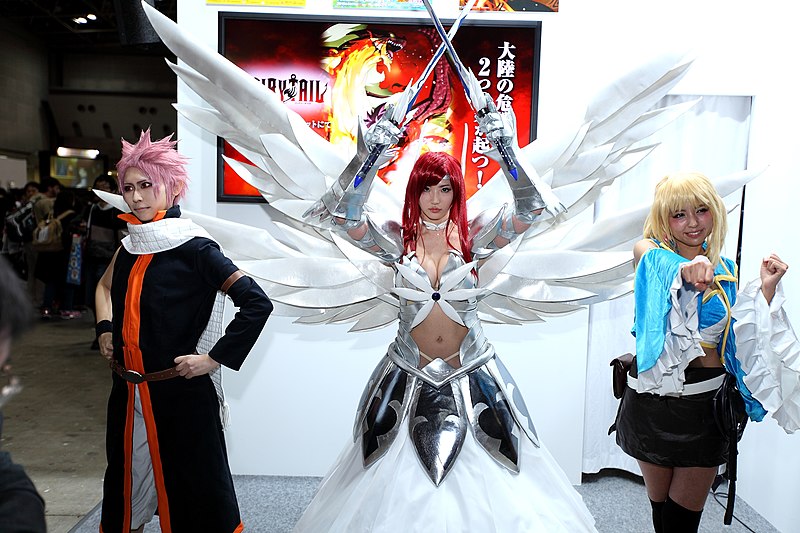 File:Fairy Tail cosplayers at AnimeJapan 20150321.jpg