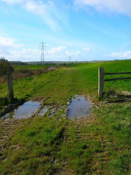 File:Farm Track - geograph.org.uk - 761198.jpg