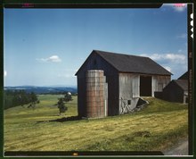 Farmland in the Catskills Farmland in the Catskill country, in New York State LCCN2017878577.tif