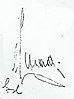 Eduardo Lonardi, podpis