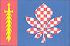 Vlajka obce Mratín