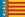 Flagge der valencianischen Gemeinschaft (2x3).svg