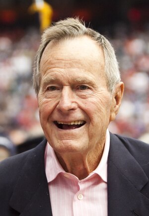 Former President of the United States George H. W. Bush, in 2010.tiff