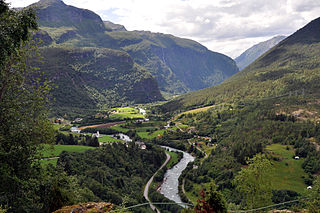Fortun (village) Village in Western Norway, Norway