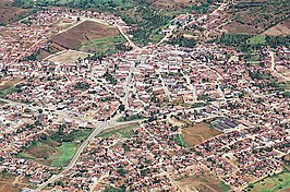 Passira van boven gezien