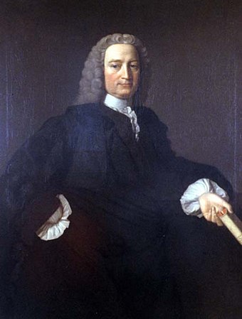 Francis Hutcheson (1694–1746), a major figure in the Scottish Enlightenment, product of the Scottish university system and humanist tradition that had their origins in the Renaissance.