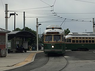 <span class="mw-page-title-main">Frankford and Delaware Avenue station</span> SEPTA trolley stop and loop in Philadelphia, Pennsylvania