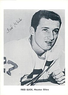 Fred Glick American gridiron football player and coach (born 1937)