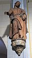 English: Corbel statue of apostle Saint Matthew Deutsch: Konsolfigur des Heiligen Matthäus