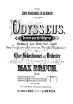 Thumbnail for Odysseus (oratorio)