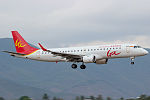 GX Airlines Embraer 190LR pada final di Sanya Phoenix International Airport.jpg