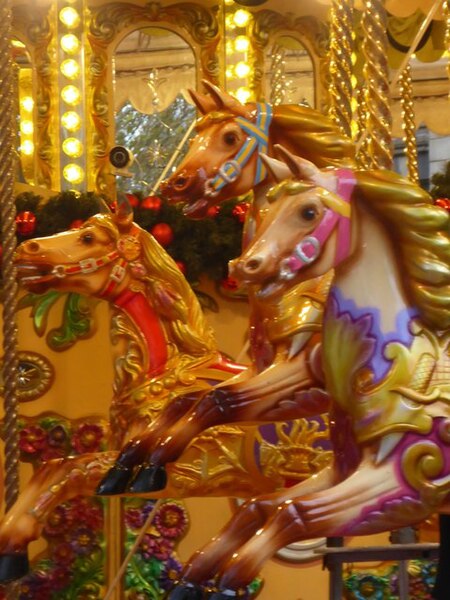 File:Galloping horses on the carousel at the Natural History Museum - geograph.org.uk - 5992690.jpg