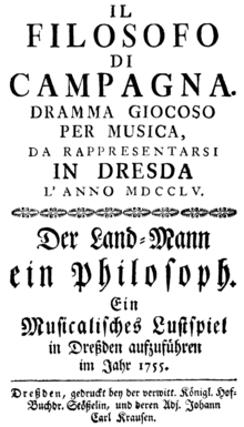 Il filosofo di campagna – Wikipedia