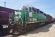 BNSF Railway EMD GP38AC No. 2127