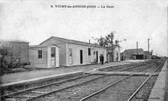 Gare de Vitry-en-Artois, 1900