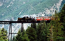 Georgetown Loop Railroad in Colorado, United States. Georgetown Loop RR.jpg