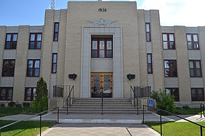 Glacier County Courthouse in Cut Bank, Montana.JPG