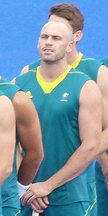 Glenn Turner - 2012 Olympic field hockey team Australia (cropped).JPG