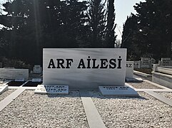 Cahit Arf'ın aile mezarı