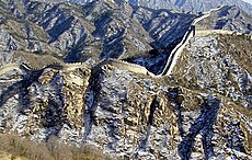 La Grande Muraille sous la neige