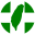 Green Island with White Cross.svg