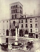 Place Notre-Dame en 1880