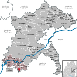 Grundsheim - Localizazion