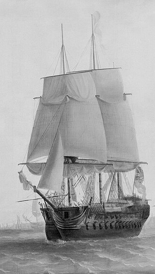 French ship <i>Courageux</i> (1753) French 74-gun ship of the line