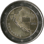 2 Euro Kroatien