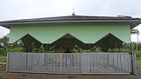 Banjar: Kubah makam Habib Salimin bin Ahmad bin Abu Bakar Al-Balghoits, ulama matan Alalak, Barito Kuala, Kalimantan Selatan. Bahasa Indonesia: Pusara dari Habib Salimin bin Ahmad bin Abu Bakar Al-Balghoits, ulama dari Alalak, Barito Kuala, Kalimantan Selatan. English: Tomb of Habib Salimin bin Ahmad bin Abu Bakar Al-Balghoits, a cleric from Alalak subdistrict, Barito Kuala Regency, South Kalimantan.