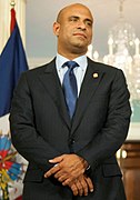 Laurent Salvador Lamothe, ex-Premier ministre, - Haïti -