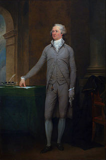 <i>Alexander Hamilton</i> (Trumbull) 1792 portrait of Alexander Hamilton by John Trumbull