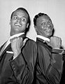 Harry Belafonte and Nat King Cole 1957.jpg