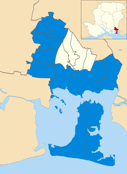 File:Havant UK local election 2019 map.svg