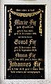 * Nomination Tomb of the J. Fix family, portal architecture, 1919 --F. Riedelio 15:03, 20 July 2021 (UTC) * Promotion Good quality, but please add the red categories --Michielverbeek 17:30, 20 July 2021 (UTC)  Support Good quality. --Hillopo2018 08:48, 21 July 2021 (UTC)