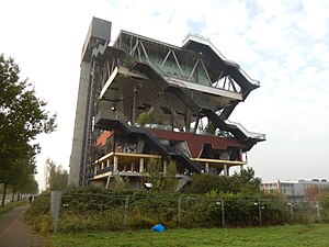 Nederlands paviljoen, een overblijfsel van Expo 2000