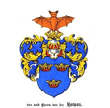 Howen coat of arms Klingspor.jpg